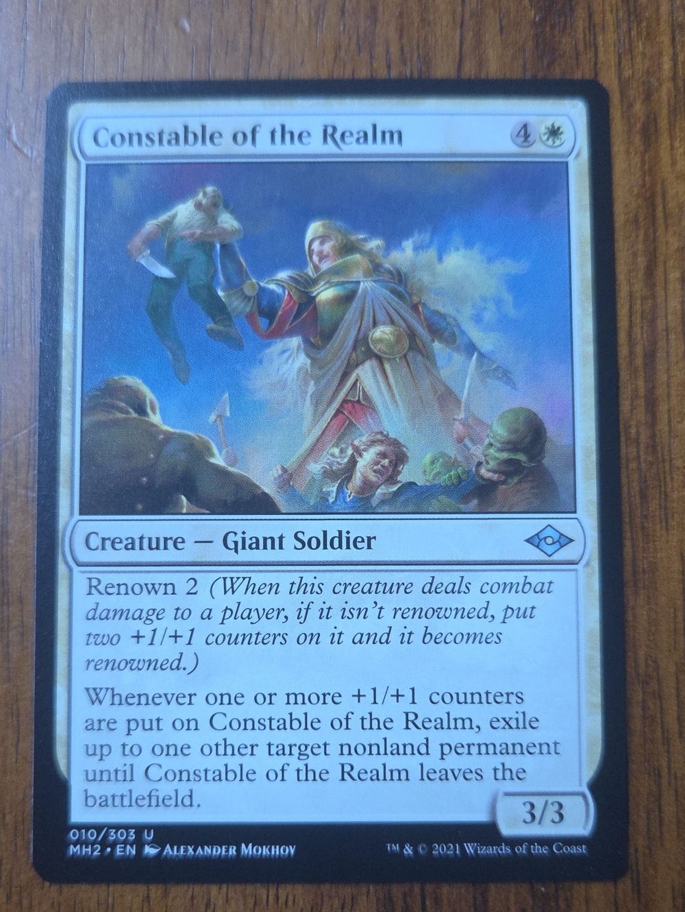 — Constable of the Realm (White and Blue)